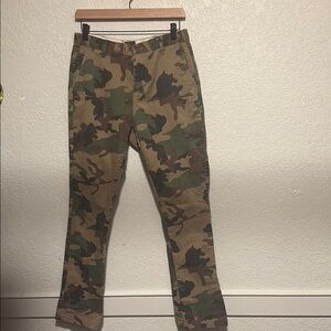 Obey Camouflage Straight Leg Jeans